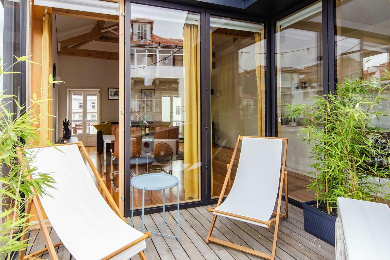 Amazing Penthouse Apartment In Historic Порто Екстериор снимка